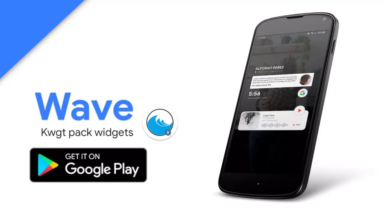 Wave KWGT Screenshots