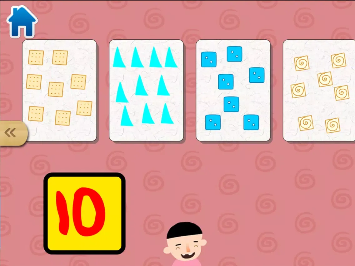 宝宝数学思维脑力开发-幼儿点数游戏 iPad  スクリーンショット