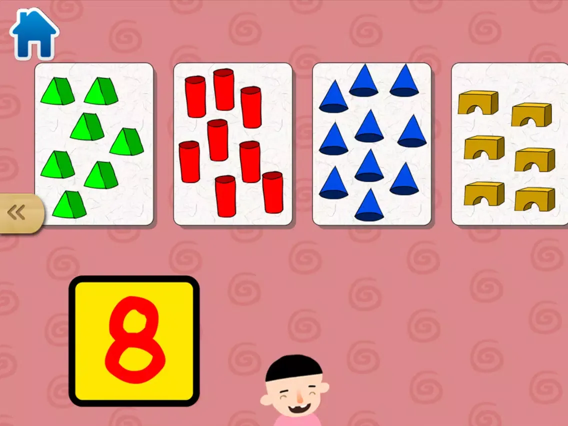 宝宝数学思维脑力开发-幼儿点数游戏 iPad  スクリーンショット
