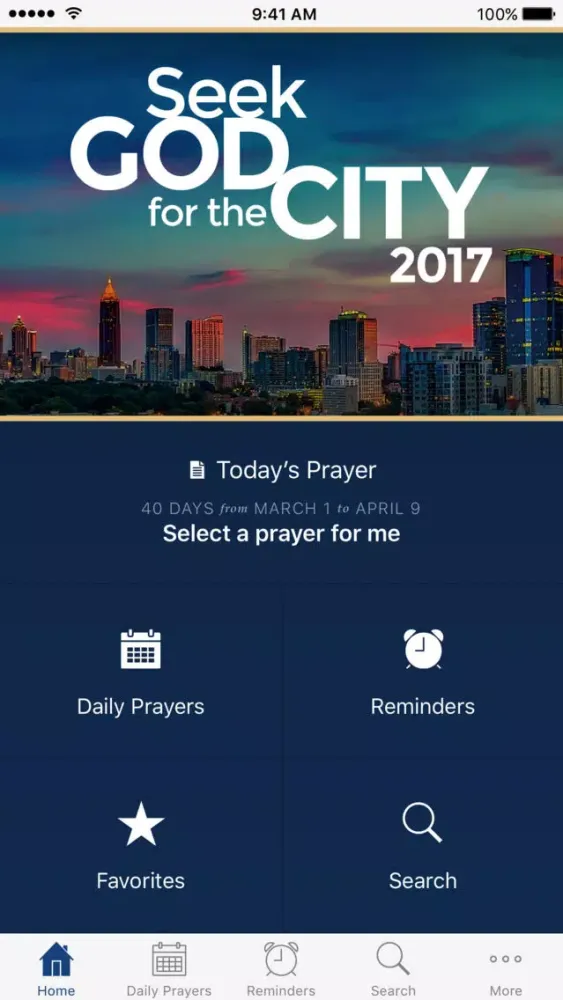 Seek God for the City 2017应用截图