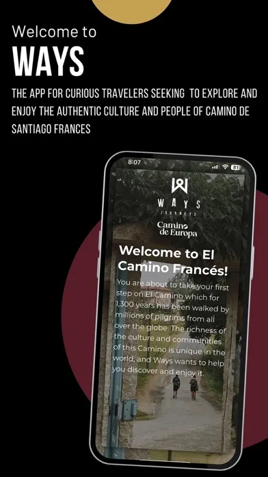 Ways Journeys – Camino سکرین شاٹس