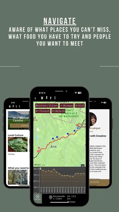 Ways Journeys – Camino سکرین شاٹس
