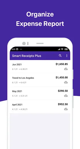 Screenshot di Smart Receipts Plus