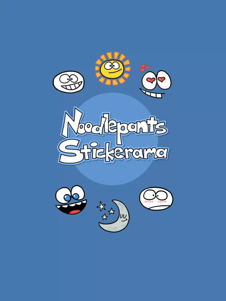 Zrzuty ekranu Noodlepants Stickerama iPad 