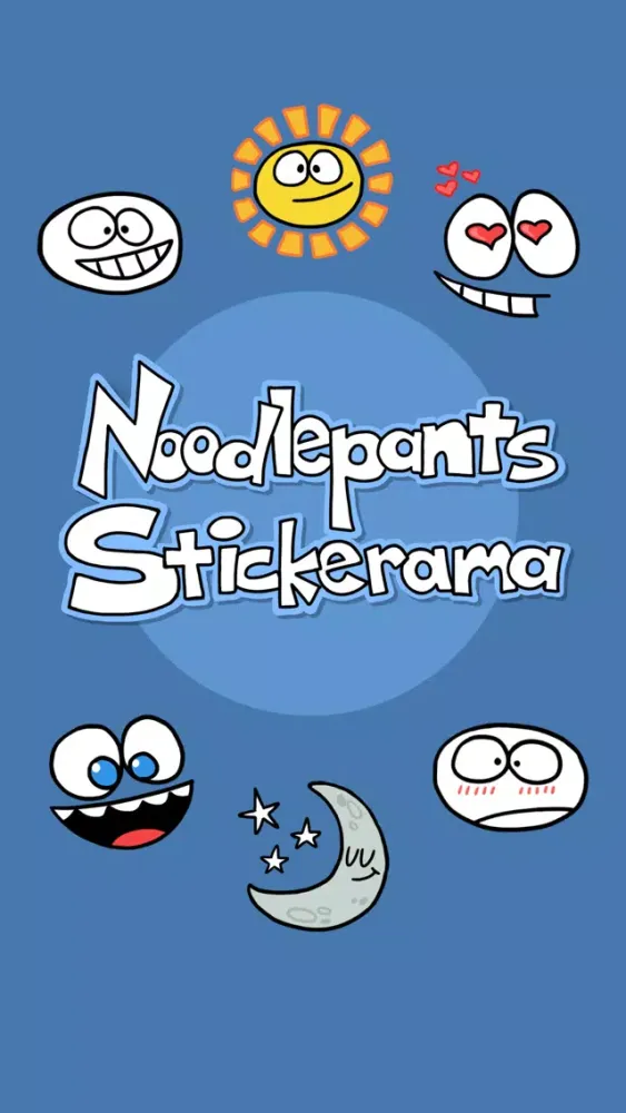 Zrzuty ekranu Noodlepants Stickerama