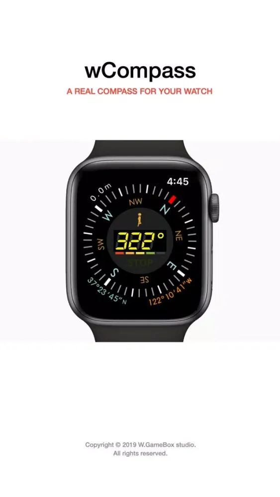 A Real COMPASS For WATCH 4 Screenshots