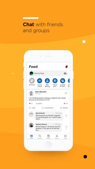 Zrzuty ekranu VCU RamsConnect