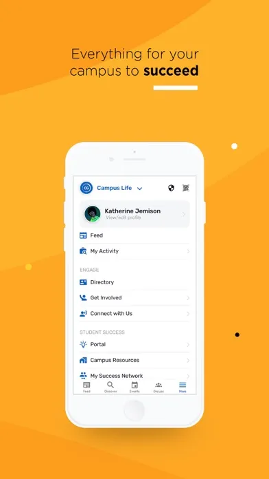 Zrzuty ekranu VCU RamsConnect