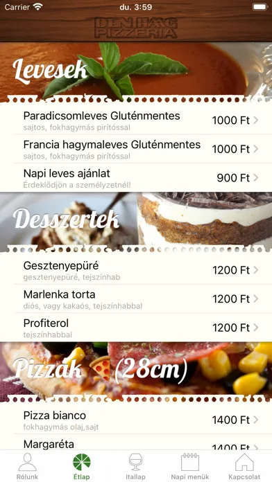 Den Haag Pizzéria应用截图