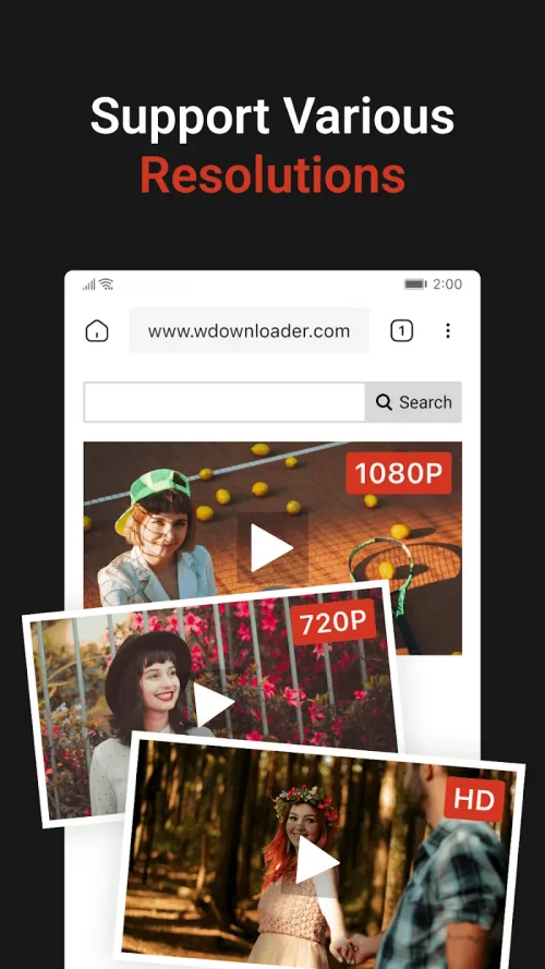 W Video Downloader & Player-screenshot-3