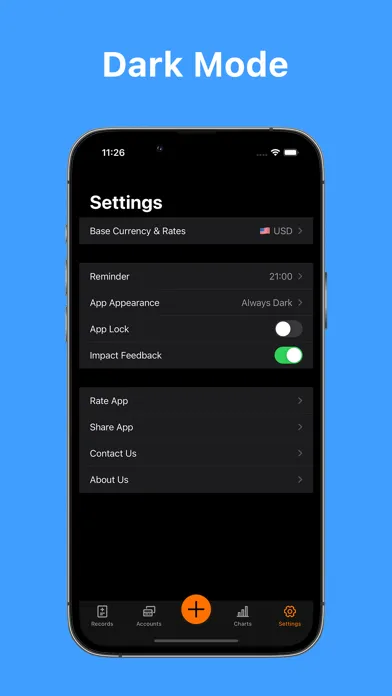 Ảnh chụp màn hình của iWealth - Expenses Tracker App