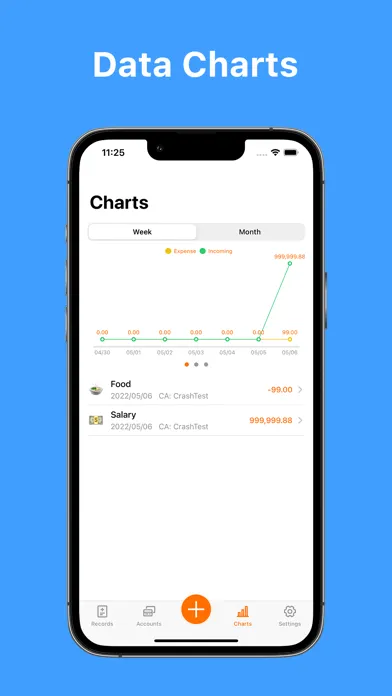 Ảnh chụp màn hình của iWealth - Expenses Tracker App