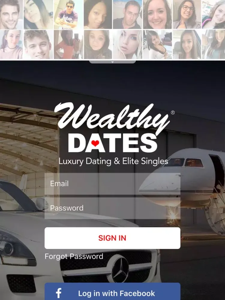 Wealthy Dates iPad  Screenshots