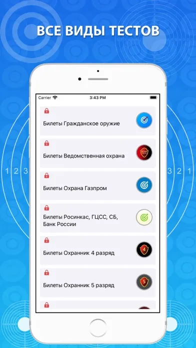 Экзамен на оружие 2024 Тест应用截图