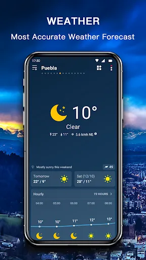 Capturas de tela do Accurate Weather App PRO