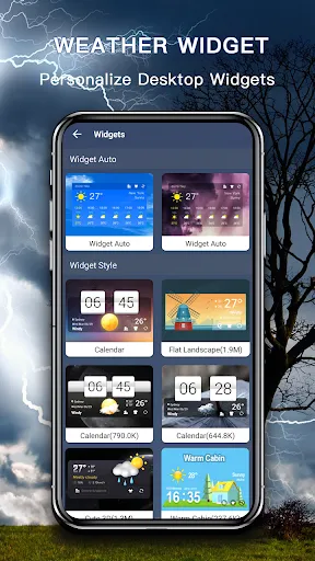 Capturas de tela do Accurate Weather App PRO