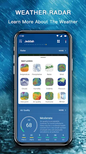 Capturas de tela do Accurate Weather App PRO