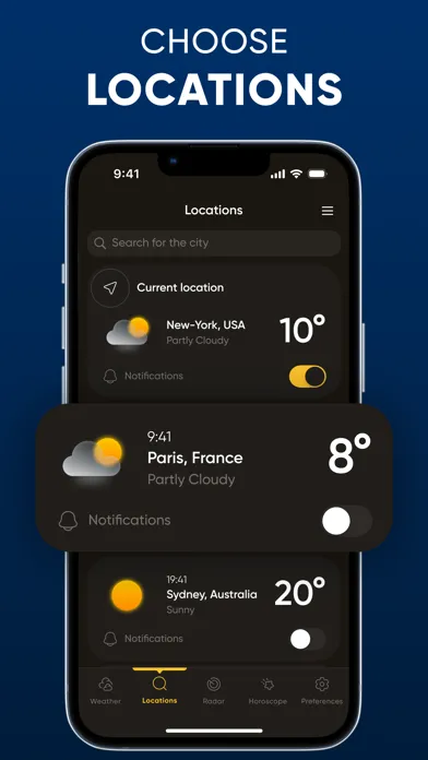 Скриншоты Weather Radar & Local Forecast