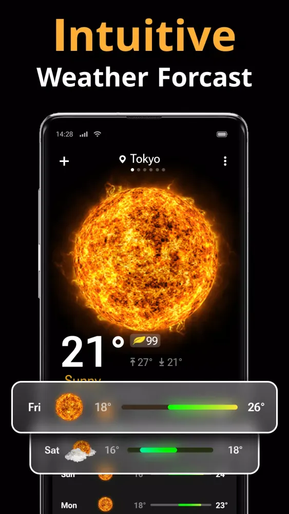 Live Weather Forecast Ekran Görüntüleri