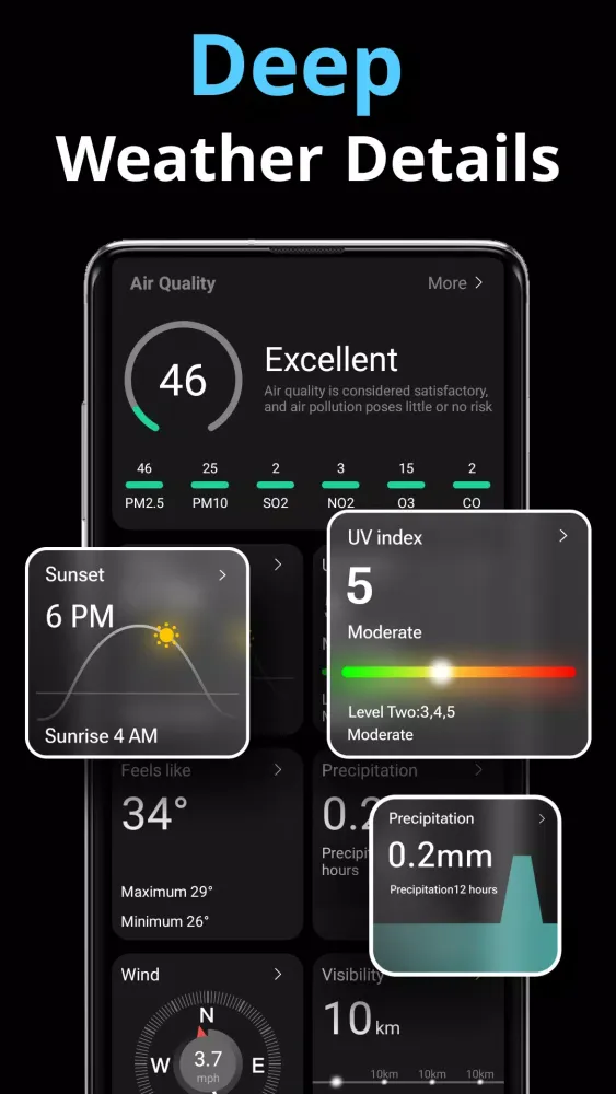 Live Weather Forecast Ekran Görüntüleri