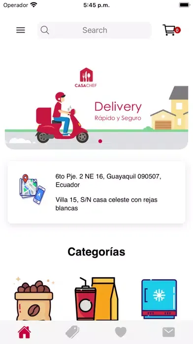 Casa Chef - Delivery Comidas應用截圖