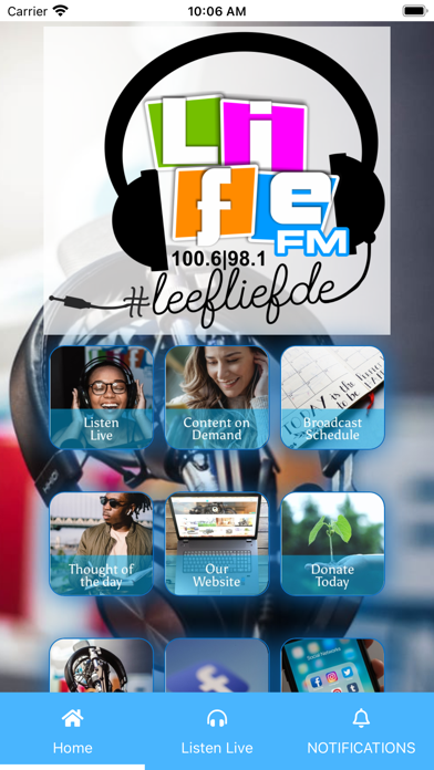 Скриншоты Life FM