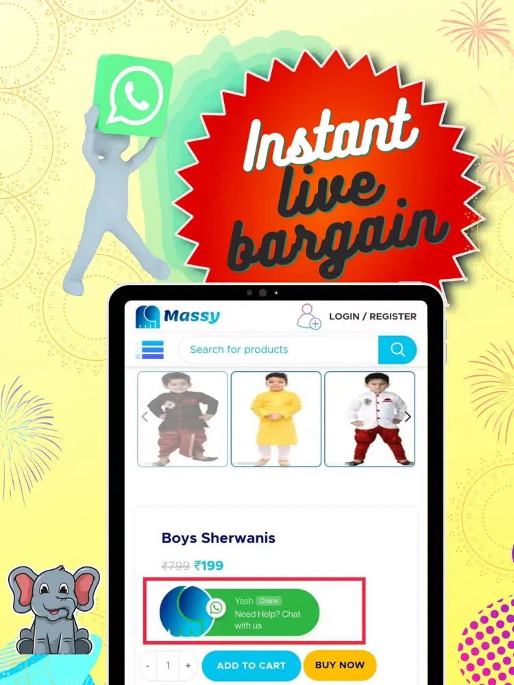 Massy - Online Bargain App iPad  스크린샷