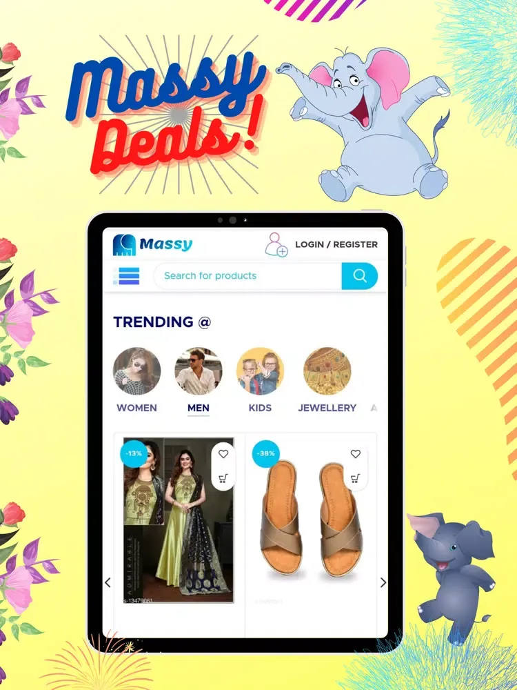 Massy - Online Bargain App iPad  스크린샷