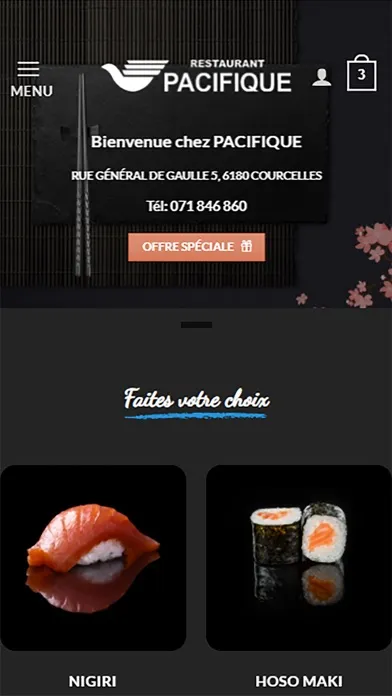 Pacifique Asia Food スクリーンショット