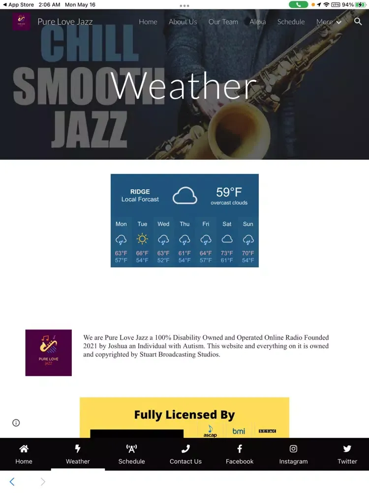 Pure Love Jazz iPad  스크린샷