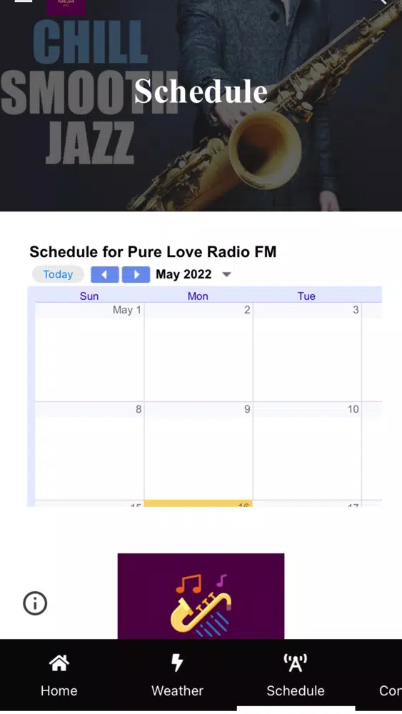 Tangkapan layar Pure Love Jazz