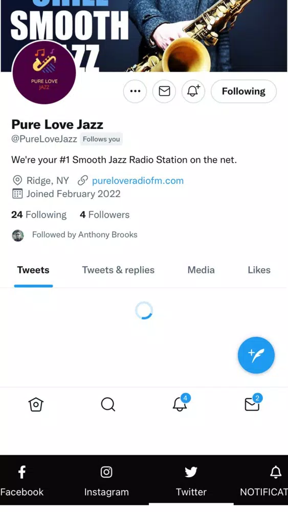 Tangkapan layar Pure Love Jazz