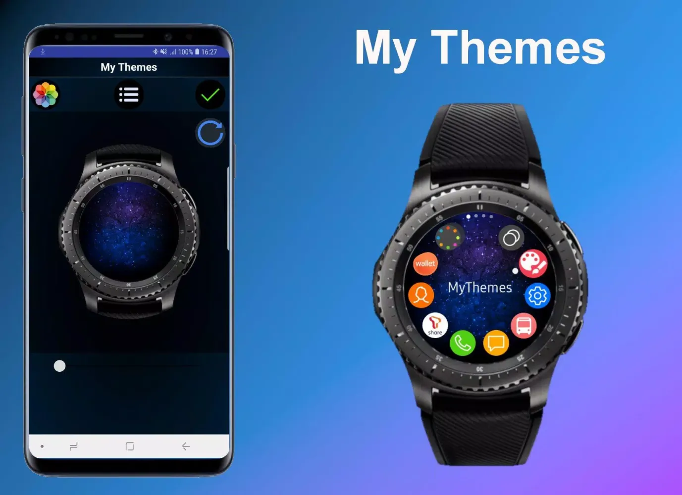Captures d'écran de My Themes Provider