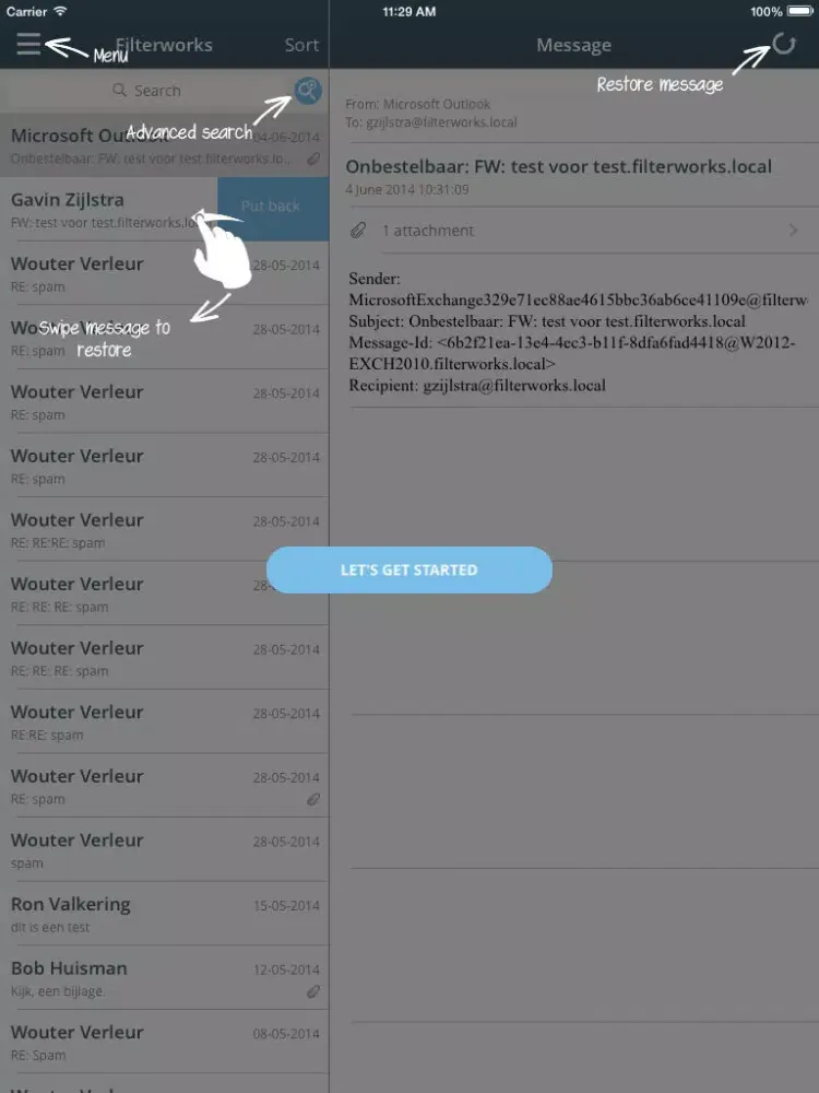 Zrzuty ekranu FilterWorks iPad 