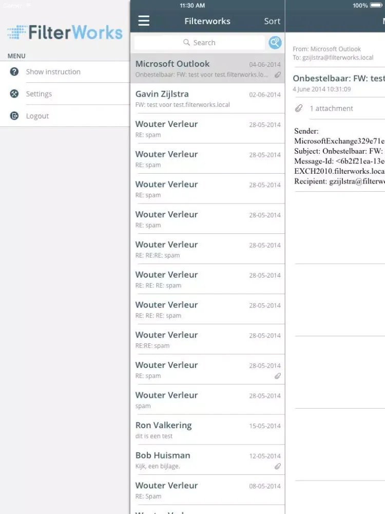 Zrzuty ekranu FilterWorks iPad 