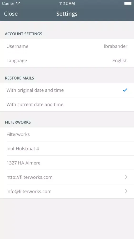Zrzuty ekranu FilterWorks