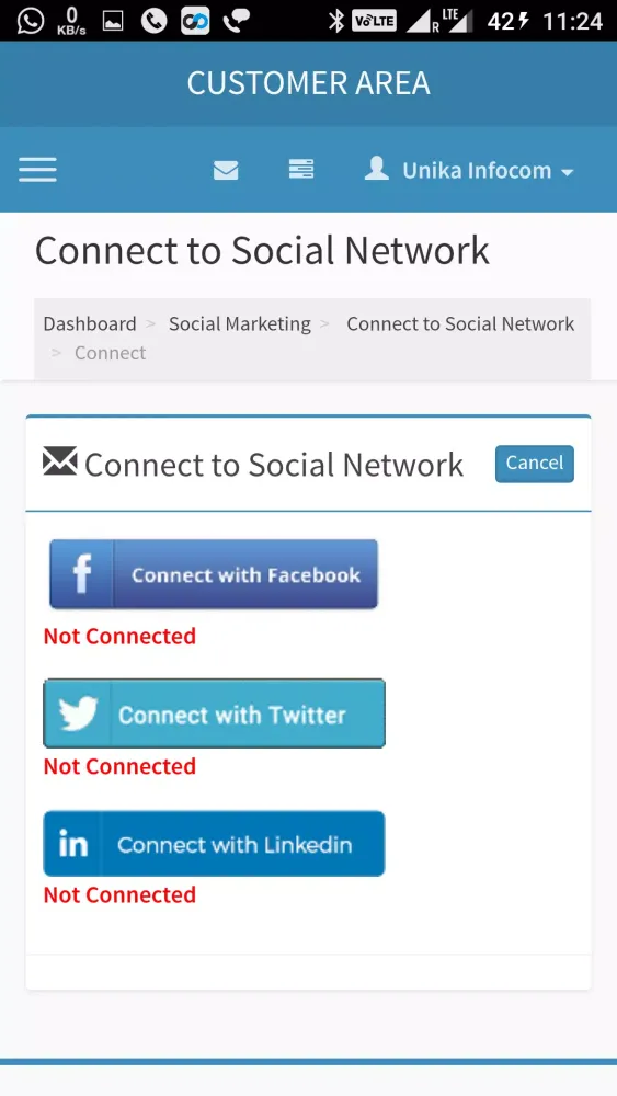 Email Marketing Screenshots