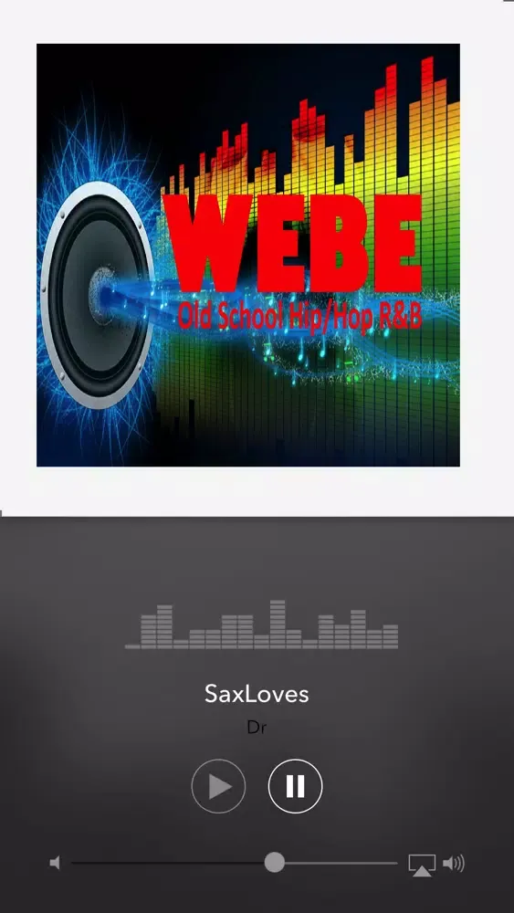 Zrzuty ekranu WEBE RADIO