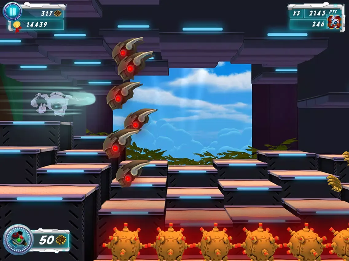 3D Robot Ico Run and Jump - Endless Runner Game Adventure iPad  스크린샷