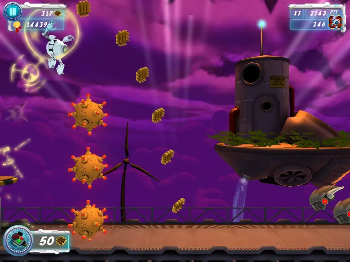 3D Robot Ico Run and Jump - Endless Runner Game Adventure iPad  스크린샷