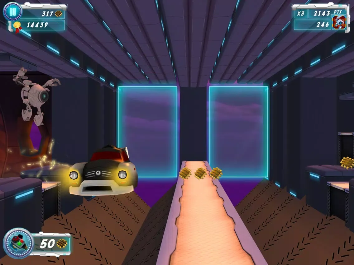 3D Robot Ico Run and Jump - Endless Runner Game Adventure iPad  스크린샷