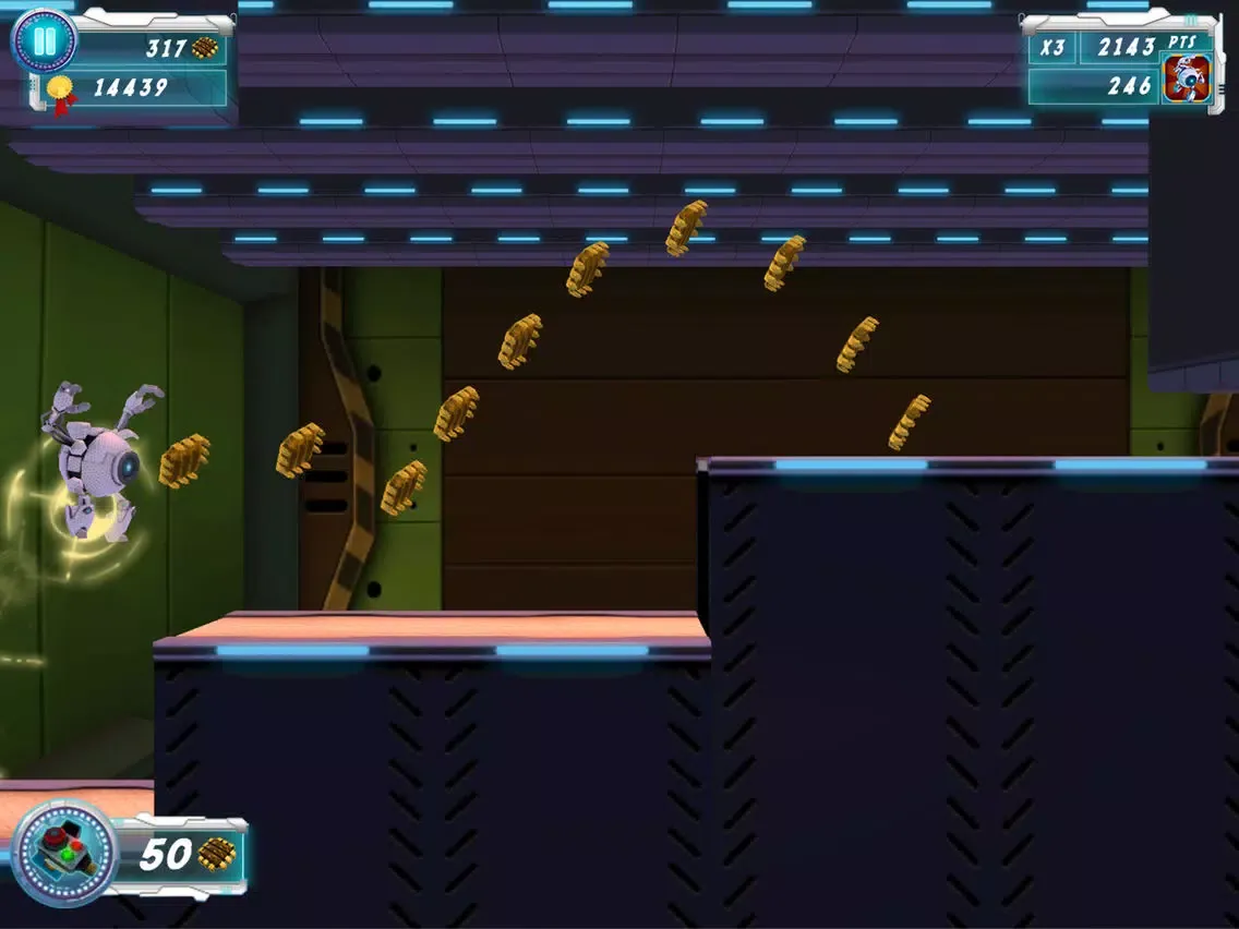 3D Robot Ico Run and Jump - Endless Runner Game Adventure iPad  스크린샷