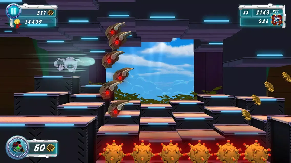 3D Robot Ico Run and Jump - Endless Runner Game Adventure 스크린샷