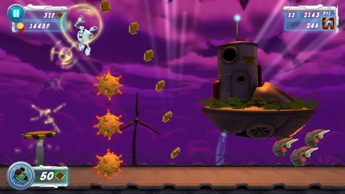 3D Robot Ico Run and Jump - Endless Runner Game Adventure 스크린샷
