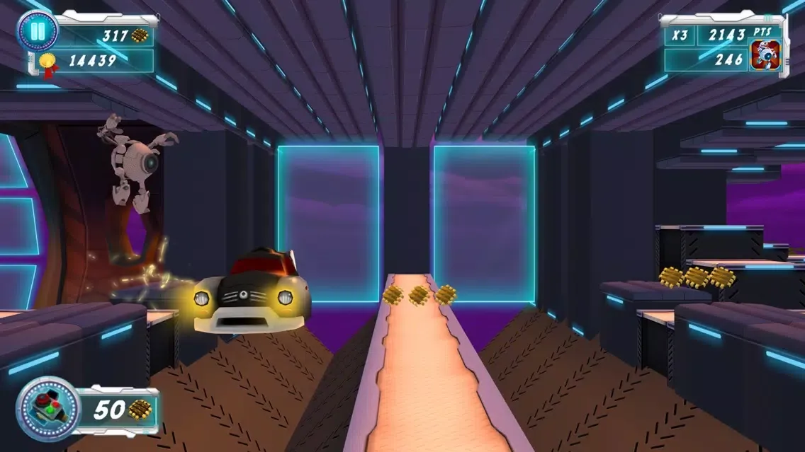 3D Robot Ico Run and Jump - Endless Runner Game Adventure 스크린샷