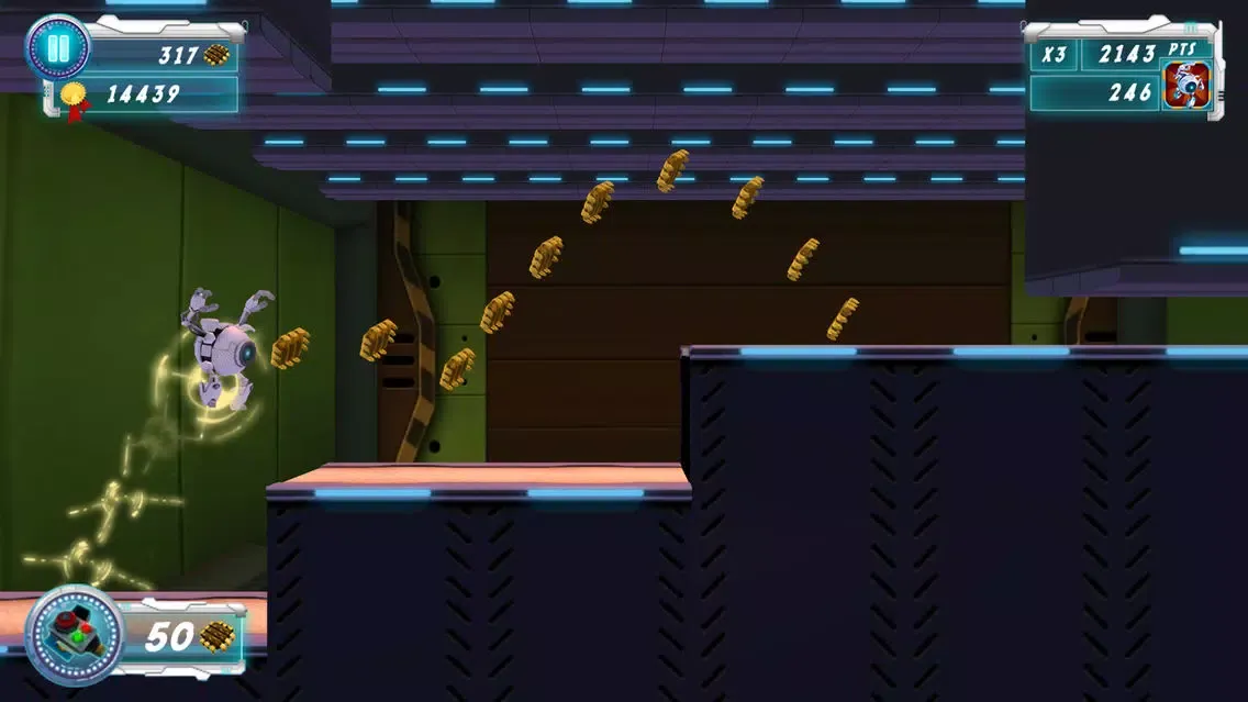 3D Robot Ico Run and Jump - Endless Runner Game Adventure 스크린샷