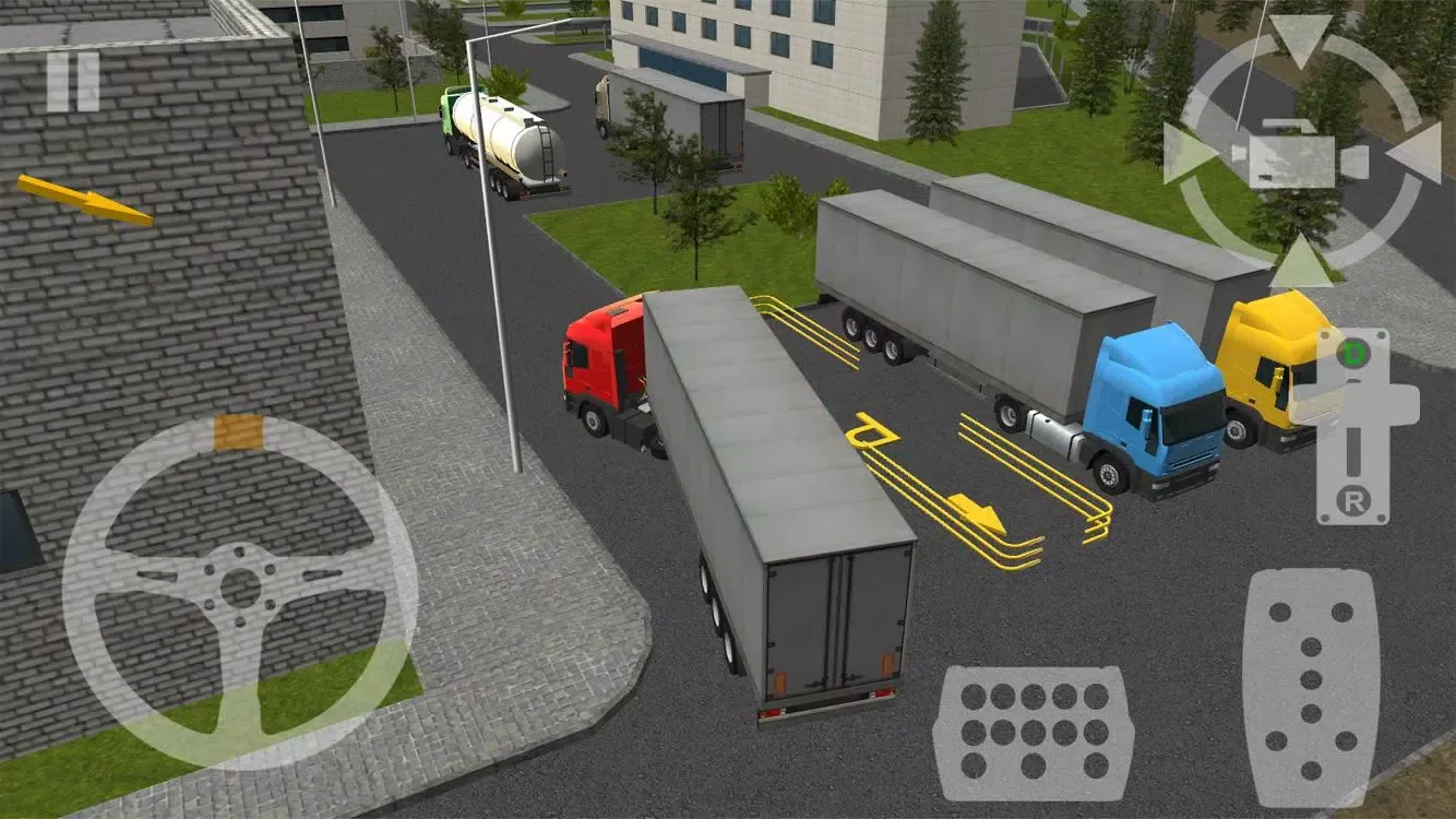 Screenshot di Semi Driver Trailer Parking 3D