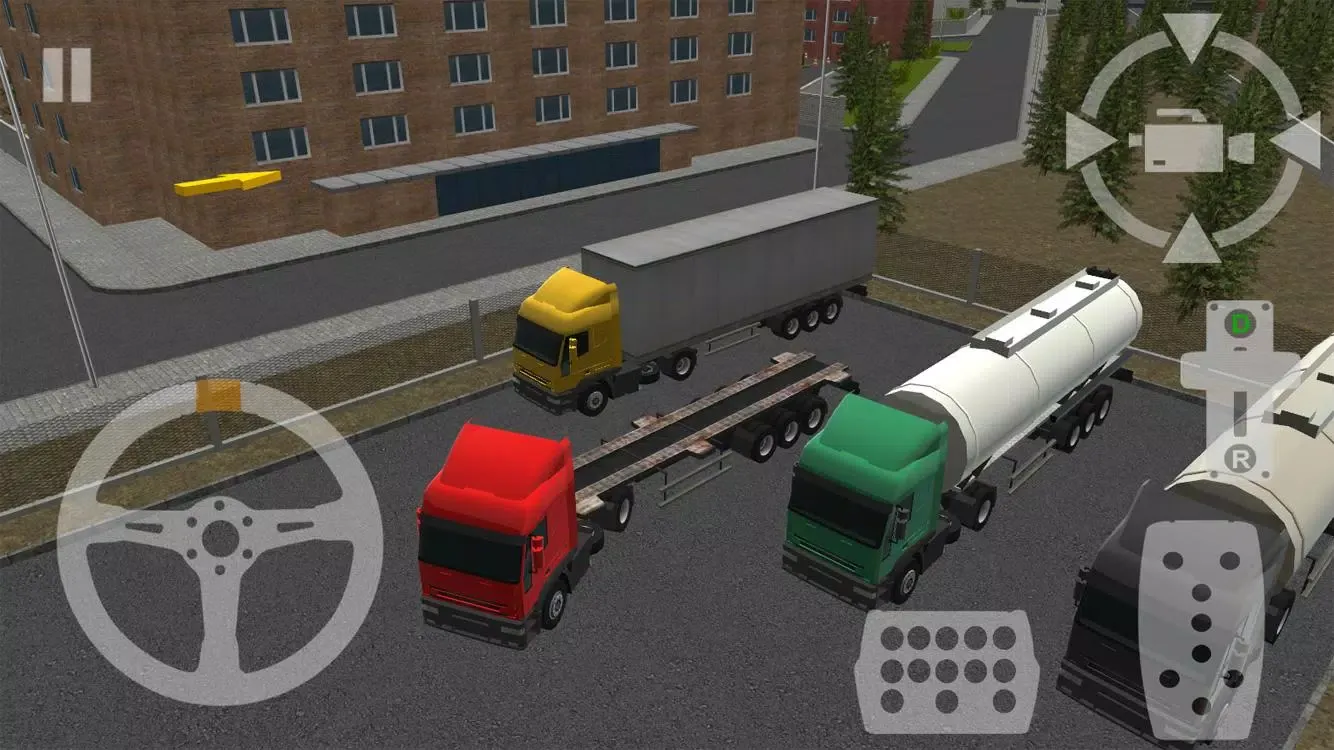 Screenshot di Semi Driver Trailer Parking 3D