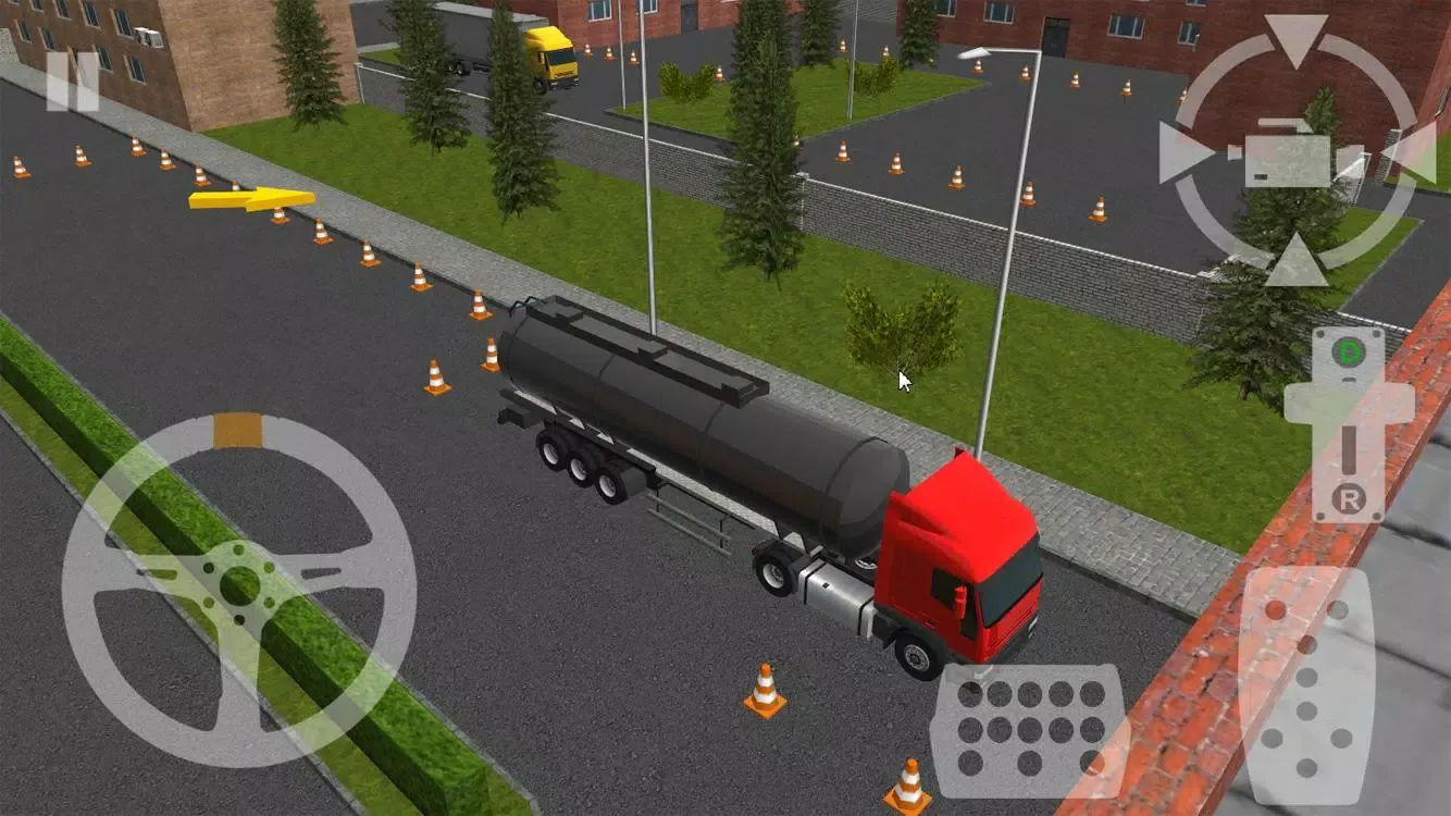 Screenshot di Semi Driver Trailer Parking 3D