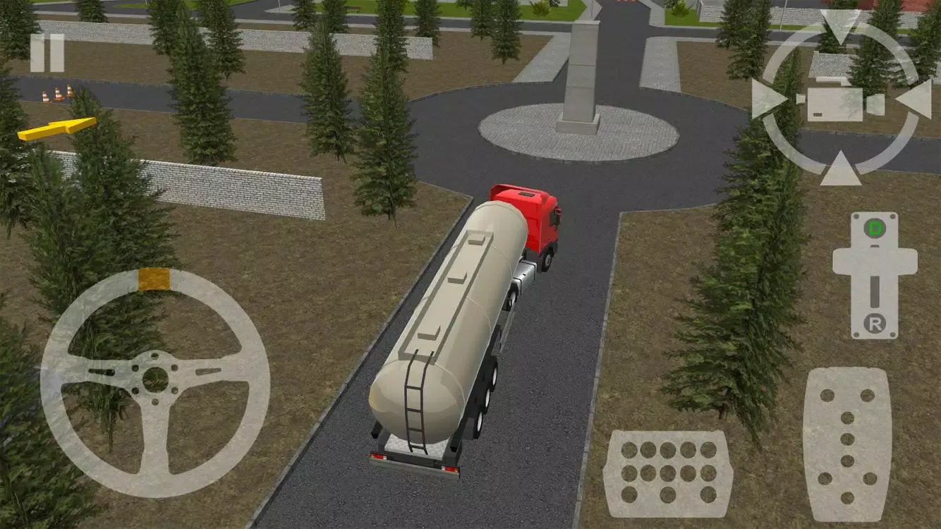 Screenshot di Semi Driver Trailer Parking 3D